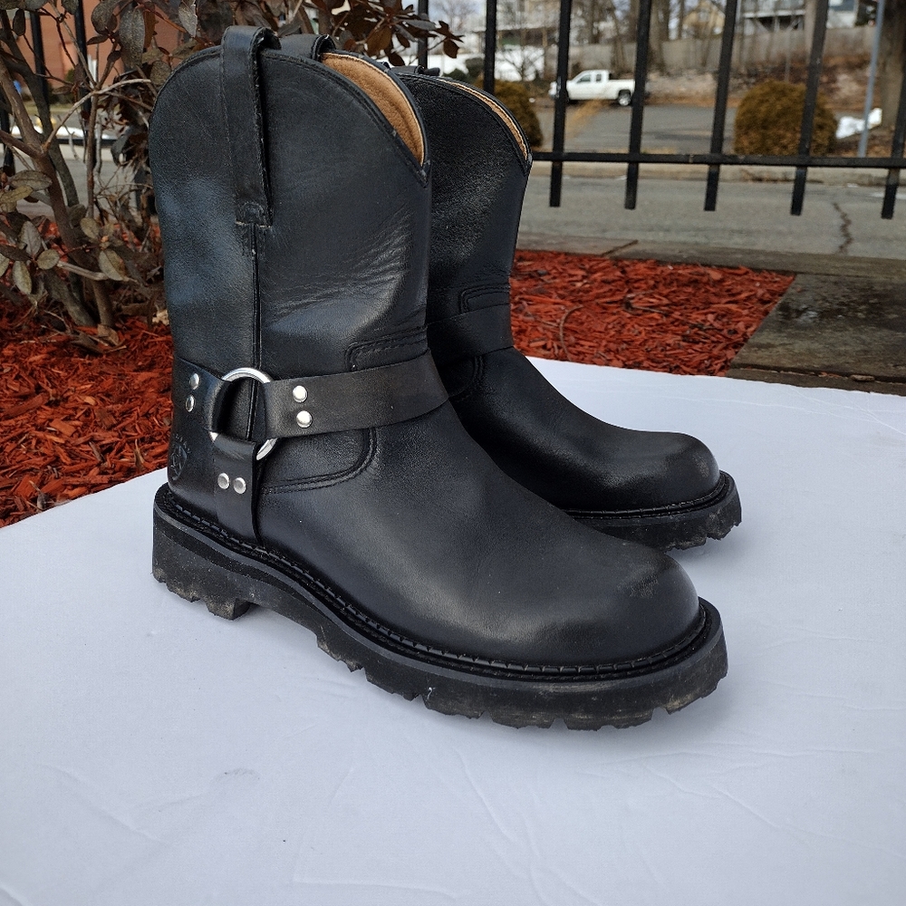 Ariat Harness Women's Moto Biker engineer boot   Black Size 8B